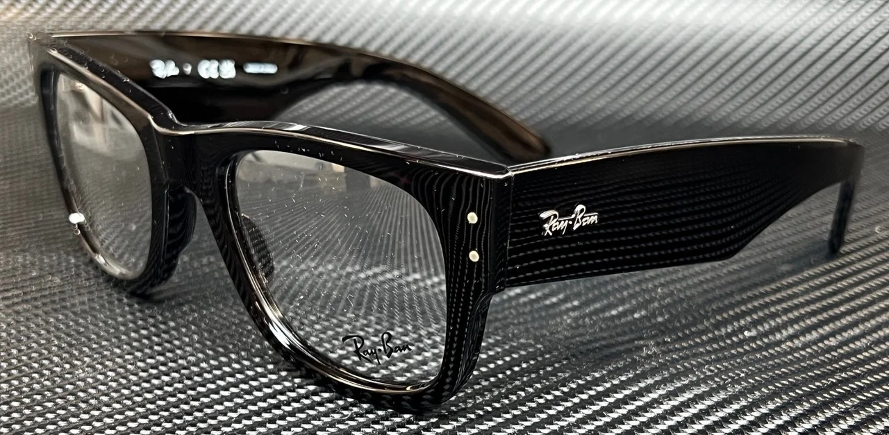 RAY BAN RX0840V 2000 Black Men